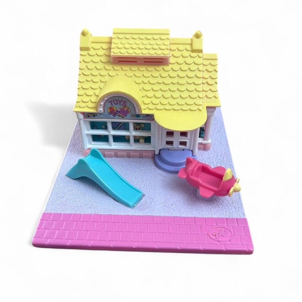 Vintage 1993 Polly Pocket Toy Shop Playset Bluebird Toys Miniature – No Dolls